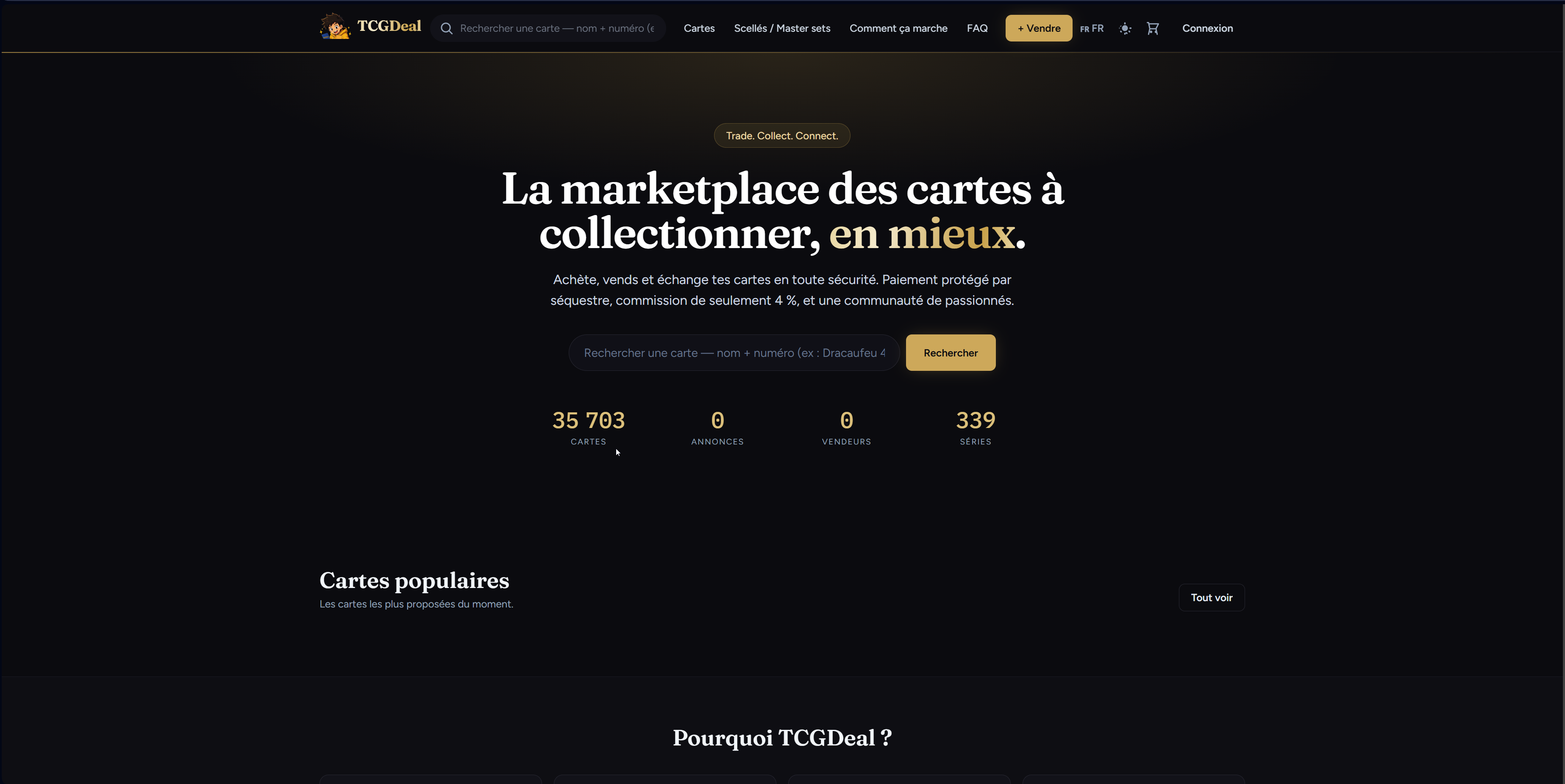 Marketplace de TCG